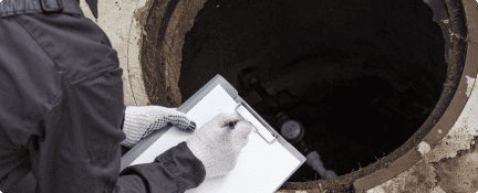 Septic tank inspection